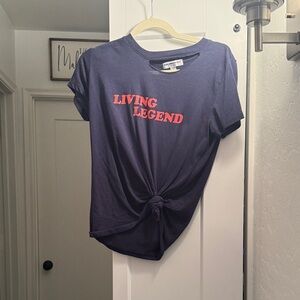 Sub_Urban Riot Navy and Red Knot Tee